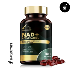 NAD+ Liposomal + Resveratrol 100 Softgels – Energía Celular y Antienvejecimiento