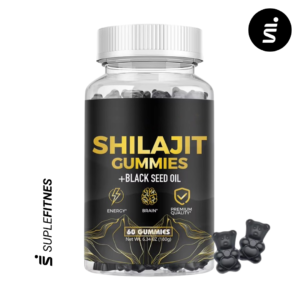 Gomitas de Shilajit con Aceite de Semilla Negra – Energía Natural, Inmunidad y Enfoque Mental