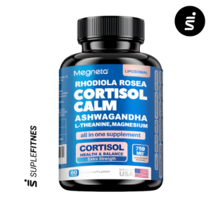Cortisol Calm Megneta – 60 Cápsulas | Apoyo para Estrés, Relajación y Sueño
